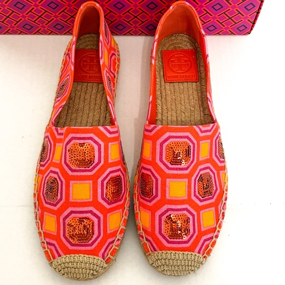 Tory Burch Shoes - Tory Burch Cecily Embellished Espadrilles Shoes
